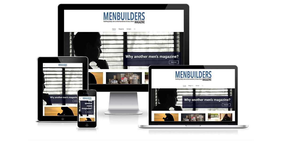 Menbuilders Magazine Web Design